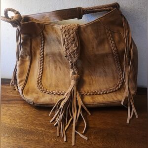 Sole Society | Vegan Leather Fringe Crossbody